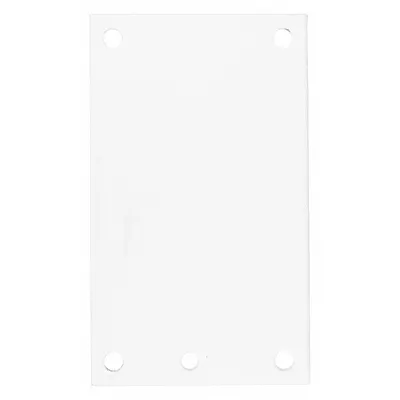 Panel Interior HOFFMAN: Panel Belakang, 12,75 in Tinggi Keseluruhan, 10,88 in Lebar Keseluruhan - Interior Mounting Panels