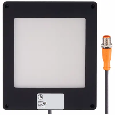 IFM Unit Penerangan Lampu Latar: Cahaya Merah, Bidang 100 mm x 100 mm, Konektor M12 - Backlight Illumination Units