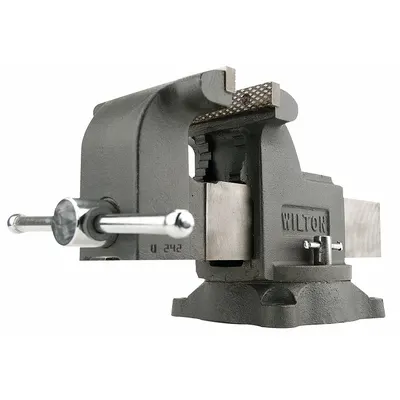 WILTON Ragum Kombinasi: Tugas Standar, Tertutup, Lebar Muka Rahang 8 in, Bukaan Rahang Maks 8 in - Combination Bench & Pipe Vises