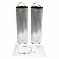 PARKER Replacement Element Kit Model OVRP500: Activated Carbon, Snowstorm Filled Activated Carbon (MPN 500OVR)