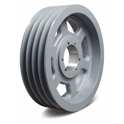 Puli Sabuk-V: 3V1900 - Bushed-Bore Cast-Iron Wedge V-Belt Pulleys