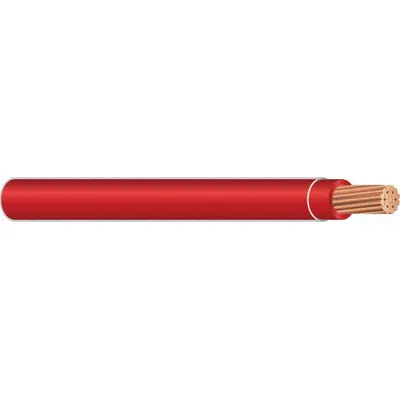 Kabel Bangunan SOUTHWIRE: Tembaga, 600 kcmil, 1 Konduktor, Terdampar, Merah, 1.000 ft Pjg - Copper THHN/THWN-2 Building Wires
