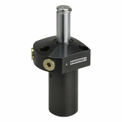 ENERPAC Klem Ayun: Kerja Ganda, Gaya Jepit 2,025 lbf, Langkah Total 0.9 in - Upper Flange Mount Swing Clamp Cylinders