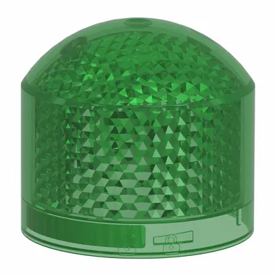 SCHNEIDER Modul Lampu Menara: Berkedip, 24V AC/DC, Hijau, Diameter Keseluruhan 2 13/16 in - Flashing Light Modules