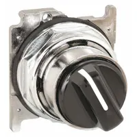 EATON Short-Handled Selector Switch: 30 mm Panel Mount Size, 2 Positions, 1 Cam, Series 10250T (MPN 10250T1311)