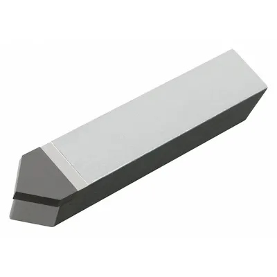 Mata Pahat Titik Tunggal MICRO 100: Gaya Mata Pahat D, Lebar Tangkai 5/16 in, Tinggi Tangkai 5/16 in - Brazed-Tip Lathe Tool Bits