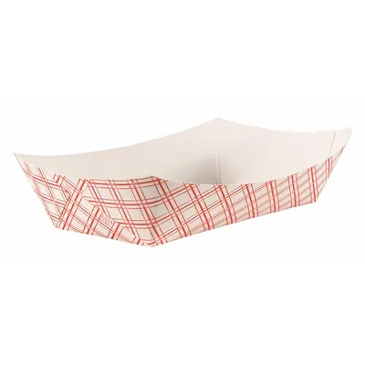 Baki Makanan Sekali Pakai: 1 Kompartemen - Paper Food Trays
