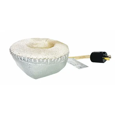 GLAS-COL Heating Mantle: 50 mL Capacity, 60 W Watt - Max, Fiberglass Cloth - Cloth-Housed Lower Hemispherical Heating Mantles