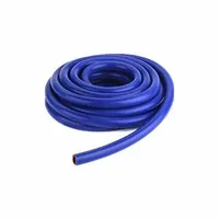 FLEXTECH Heater Hose: 3/8 in Hose Inside Dia., 25 ft Hose Lg, Blue, Silicone, Silicone (MPN HH-038 X 25)
