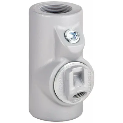APPLETON ELECTRIC Sealing Fitting - Vertikal: Besi, 4 in Ukuran Perdagangan, Perempuan - Vertical Sealing Fitting - 40% Fill