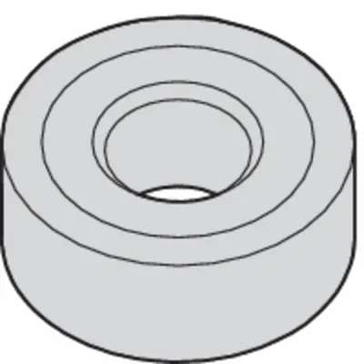 Sisipan Pembubutan WIDIA: RNMG190600RH (MPN 4171714). Spesifikasi utama — attr257836: RNMG190600RH. - Round (R) Indexable Turning Inserts
