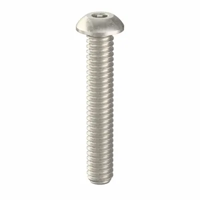 TAMPER-PRUF SCREW Sekrup Mesin,Btn,1/4-20x1 1/2 L,PK10 (MPN 22290). Spesifikasi utama — Ukuran Penggerak: 5/32 in. - Button Head Tamper-Resistant Machine Screws