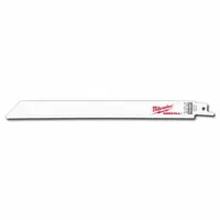 MILWAUKEE Reciprocating Saw Blade: 8/12 Teeth per Inch, 12 in Blade Lg, 0.05 in Blade Thick, 50 PK (MPN 48-01-6094)