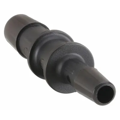 ELDON JAMES Kopling Fitting Berduri: 1/2 in ID x 1/4 in ID Ukuran Fitting, Berduri, Nilon - Standard Nylon Barbed Tube Fittings