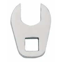 PROTO Crowfoot Socket Wrench: Alloy Steel, Chrome, 3/8 in Drive Size, 18 mm Head Size (MPN J4918MCF)