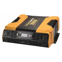 The POWERDRIVE PD3000 is a 3000W power inverter that converts DC battery power to AC power. It features 4 AC outlets and 2 USB ports for powering tools, electronics, and equipment in mobile or off-grid applications such as service trucks, job sites, and backup power systems