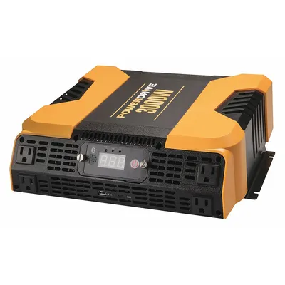 POWERDRIVE Inverter Daya,4 AC,2 USB,3000W (MPN PD3000). Spesifikasi utama — Merek: POWERDRIVE. - Inverters