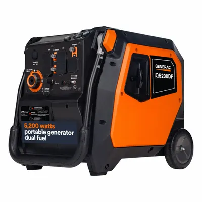 GENERAC Generator Portabel: Inverter, Bensin/Propana, Daya Berjalan 3.900 W, Daya Mulai 5.200 W - Inverter Generators