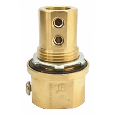 BRIDGEPORT FITTINGS Hub Lug Grounding untuk EMT: 1 in Ukuran Perdagangan, 2 13/16 in Panjang Keseluruhan - Grounding Lug Hubs for RMC & IMC Conduit
