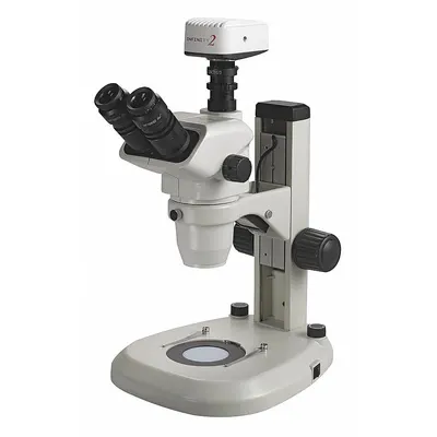 ACCU-SCOPE Mikroskop: Stereo, Trinokular, 0,67X hingga 4,5X, 22 mm Bidang Pandang Optik - Stereo Microscopes