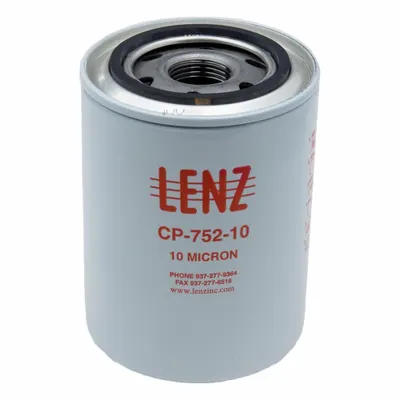 Elemen Filter Hidrolik LENZ: Aliran Maks. 20 gpm, Tekanan Maks. 200 psi - Replacement Canisters for Return Line Hydraulic Filters