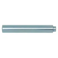 This setting tool is used to install 5/8 in drop-in anchors into hollow masonry. It is constructed from steel with a zinc-plated finish. The tool is designed for use with hollow masonry drop-in anchors, providing a method for setting anchors in concrete block or brick.