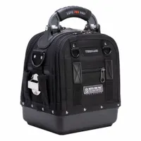 VETO PRO PAC Tool Bag: 12 in W 8 1/2 in D 12 1/2 in H, Ballistic Polyester/Polypropylene, Black (MPN Tech MC Blackout)