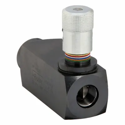 Parker Katup Kontrol Aliran Hidrolik: Laju Aliran Maks 15 gpm, #10 SAE O-Ring Boss - Pressure-Compensated Flow Control Valves