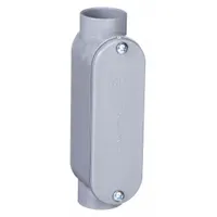 Conduit Outlet Body: C Body, 2 1/2 in Hub Size, 198 cu in Body Capacity, PVC, Gasket/Lid/Screws (MPN 5133108)