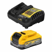 DEWALT Battery Kit: 20V MAX*, 3.5 Ah, Battery Included, Charger Included, 20V DC (MPN DCBP320C)