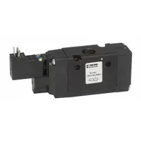 PARKER Solenoid Air Control Valve: B6, Three-Way / Two-Position, Single Solenoid, 120V AC (MPN B6V2BB553A)