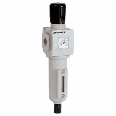 NUMATICS Regulator Filter: Seri 652, 1/2 in NPTF, 0.01 mikron, Tekanan Operasi Maks 145 psig - Numatics FRL Air Filter/Regulators