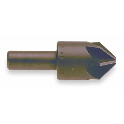 KEO Countersink: 110°, 6 Flute, Diameter Badan 1/4 in - Smooth-Finish Six-Flute Countersinks
