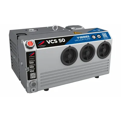 RIETSCHLE THOMAS Pompa Vakum: 2 hp, 3 Fase, 230/460V AC, 35.3 cfm Perpindahan Udara Bebas - Lubricated Rotary Vane Vacuum Pumps