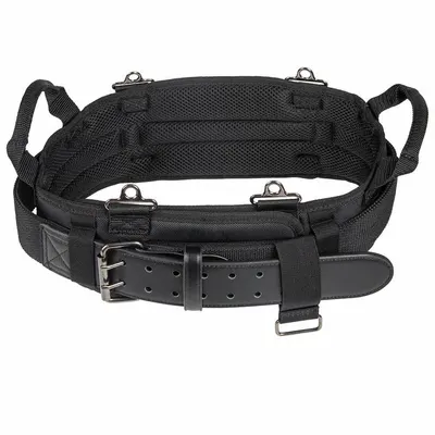KLEIN TOOLS Sabuk Alat Modular: Poliester, Ukuran Pinggang 31 in hingga 34 in - Tool Belts without Pouches