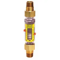 HEDLAND Mechanical Flowmeter: Flow Meter, Scale, Variable Area, Inline, Universal, Gallons/Liters (MPN H625-607-R)