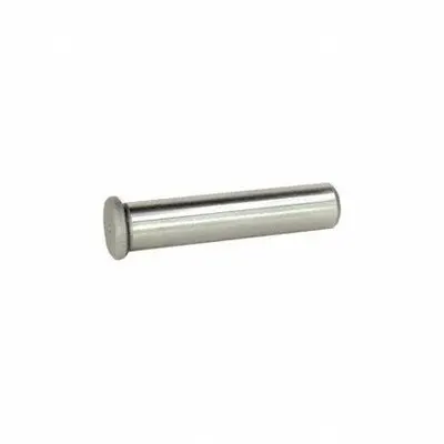 PCS Leader Pin: Hardened Steel, 1 in Nominal Pin Dia, 7/8 in Press Fit Lg, 3.75 in Overall Lg - Straight Leader Pins