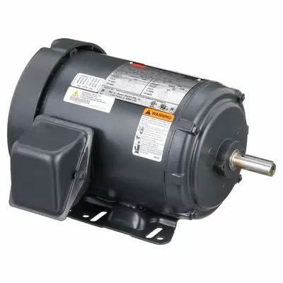Dayton Motor Tujuan Umum: Dudukan Dasar Kaku, Tahan Tetesan Terbuka, 2 hp, 208-230/460V AC - Rigid Base 3-Phase General Purpose AC Motors