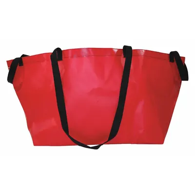 R&B FABRICATIONS Tas Jinjing: Vinil, Merah, Volume Interior 12.000 cu in, Panjang 22 in, Lebar 26 in - Wildland Gear Duffle Bags