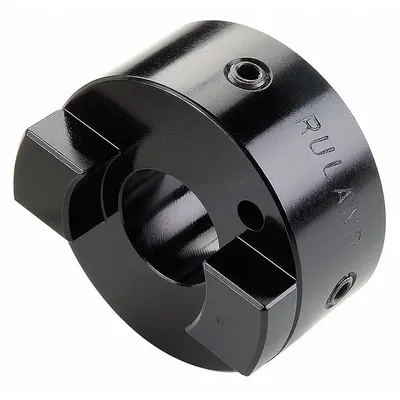 RULAND MANUFACTURING Hub Kopling Kontrol Gerak: 0.5° Kesalahan Sudut - Set Screw Oldham Coupling Hubs for Round Shafts