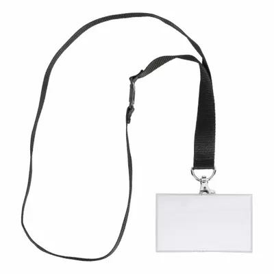 DURABLE Tempat Lencana: Kantong, Vertikal, Lebar Kantong Lencana 3 5/8 in, Tinggi Kantong Lencana 2 1/8 in - Lanyards, Cords, & Chains for Badges
