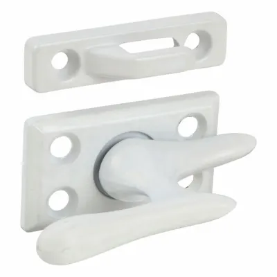 Kunci Jendela PRIME-LINE: Kait Batang, Termasuk Pegangan, Non-Handed, Panjang Keseluruhan 2 13/32 in - Window Sash Locks