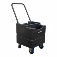 XPOWER Reservoir Tank: Polyethylene, 11.8 gal Tank Capacity, 16 7/8 in x 16 7/8 in x 20 3/8 in (MPN WT-45)