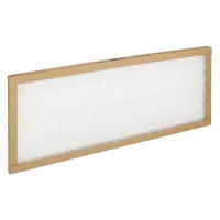 Non-Pleated Air Filter: 12 in x 31 in x 1 in, MERV 1, Fiberglass (MPN 5W982)