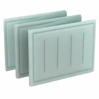 Link Air Filter: 16 in x 14 in x 1 in, 14 in Section Wd, 5 Sections, 2 Ply, MERV 8
