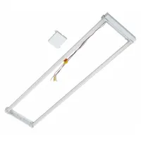 LITETRONICS LED Magnetic Retrofit Kit: 4 ft Lg, 1 ft Wd, 3,140 lm_3,925 lm_4,700 lm, 4000K, 30 W (MPN RFM2T440A)