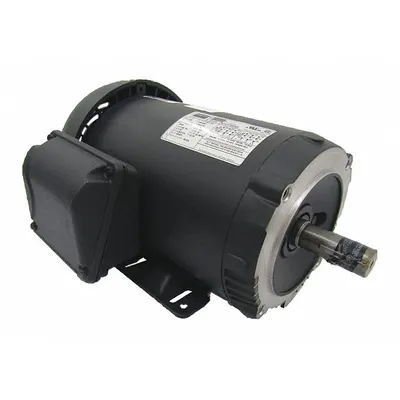 Motor Tujuan Umum Dayton: Dudukan C-Face/Kaku, Pendingin Kipas Tertutup Total - C-Face with Rigid Base 3-Phase General Purpose AC Motors