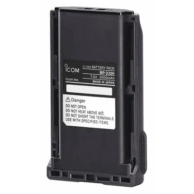 Baterai Radio ICOM: Cocok untuk Icom, Untuk Seri F3161D/F3162/F4161D/F4162, 2.250 mAh - ICOM-Compatible Batteries