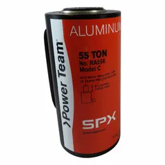 Single-acting hydraulic cylinder with 55-ton nominal capacity and 6-inch nominal stroke. Designed for lifting, pressing, and positioning heavy loads in industrial maintenance, construction, and manufacturing applications where controlled force in confined spaces is required.