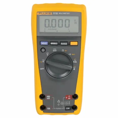 Multimeter Digital FLUKE: Rata-rata, CAT IV 600V, Pengukuran Tegangan AC Maks 1.000 V - Standard Feature Multimeters